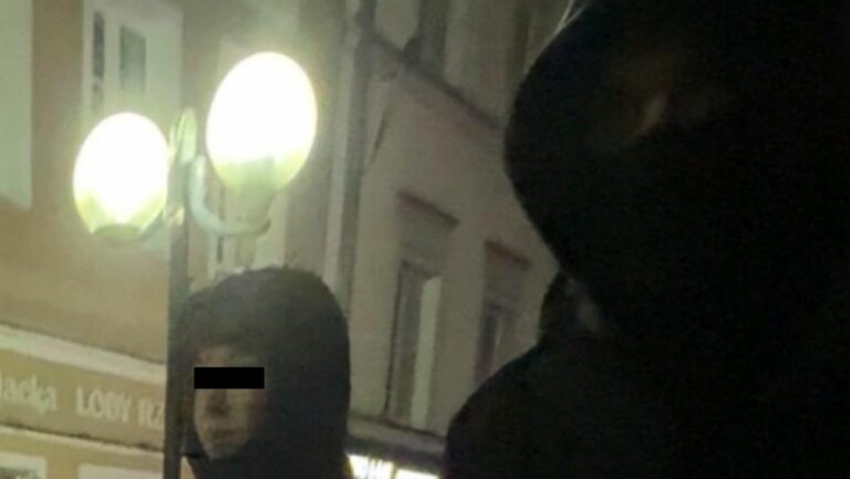 zaatakowali plaka teleskopowa na starowce