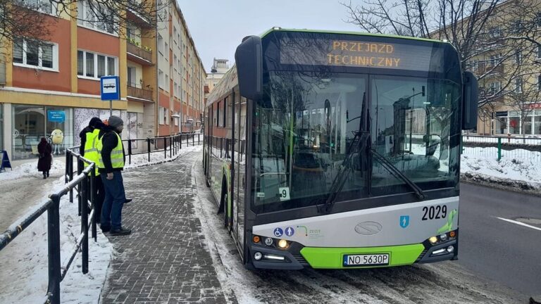 nowy przystanek na Zatorzu w Olsztynie