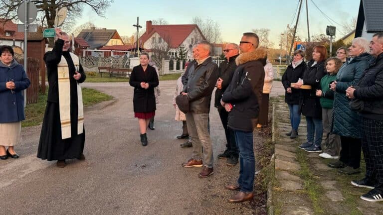 nowa droga w kierunku Szczytna i Olsztyna