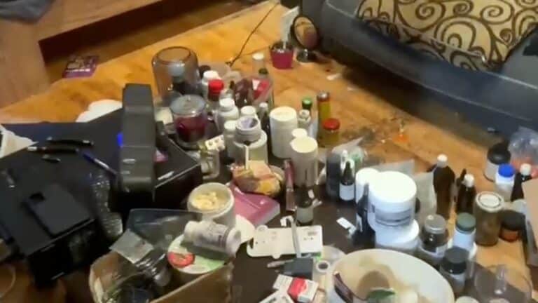 nielegalne laboratorium lek&oacute;w