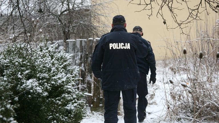 policja na posesji