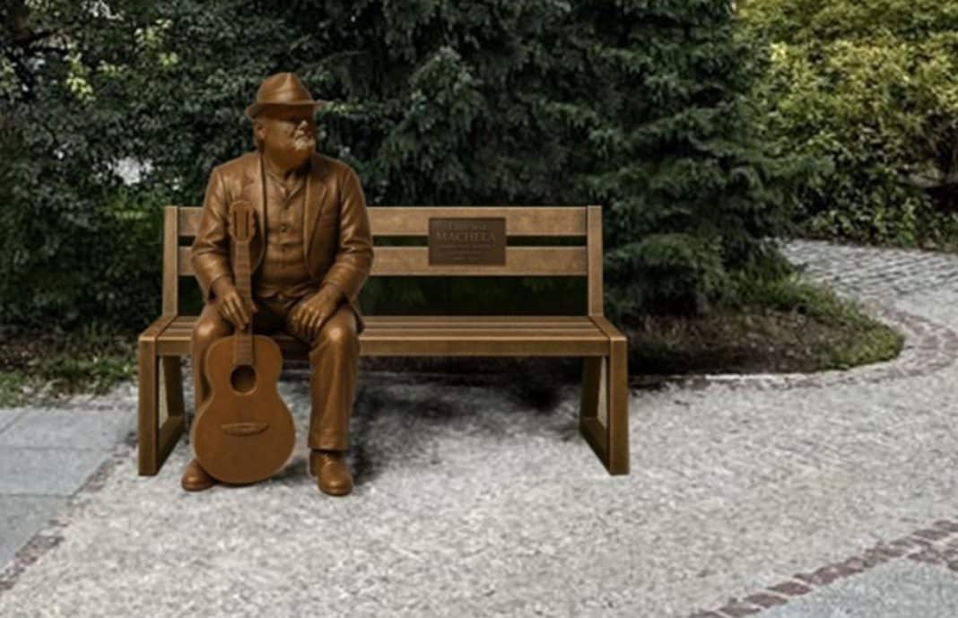 projekt ławeczki Tadeusza Macheli