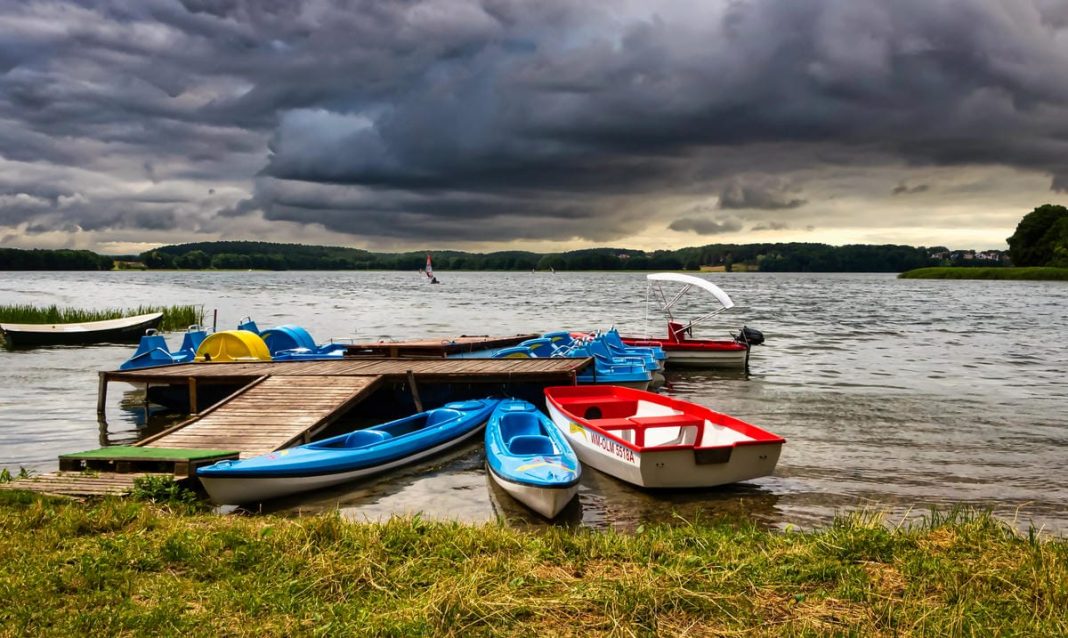 jezioro na Mazurach