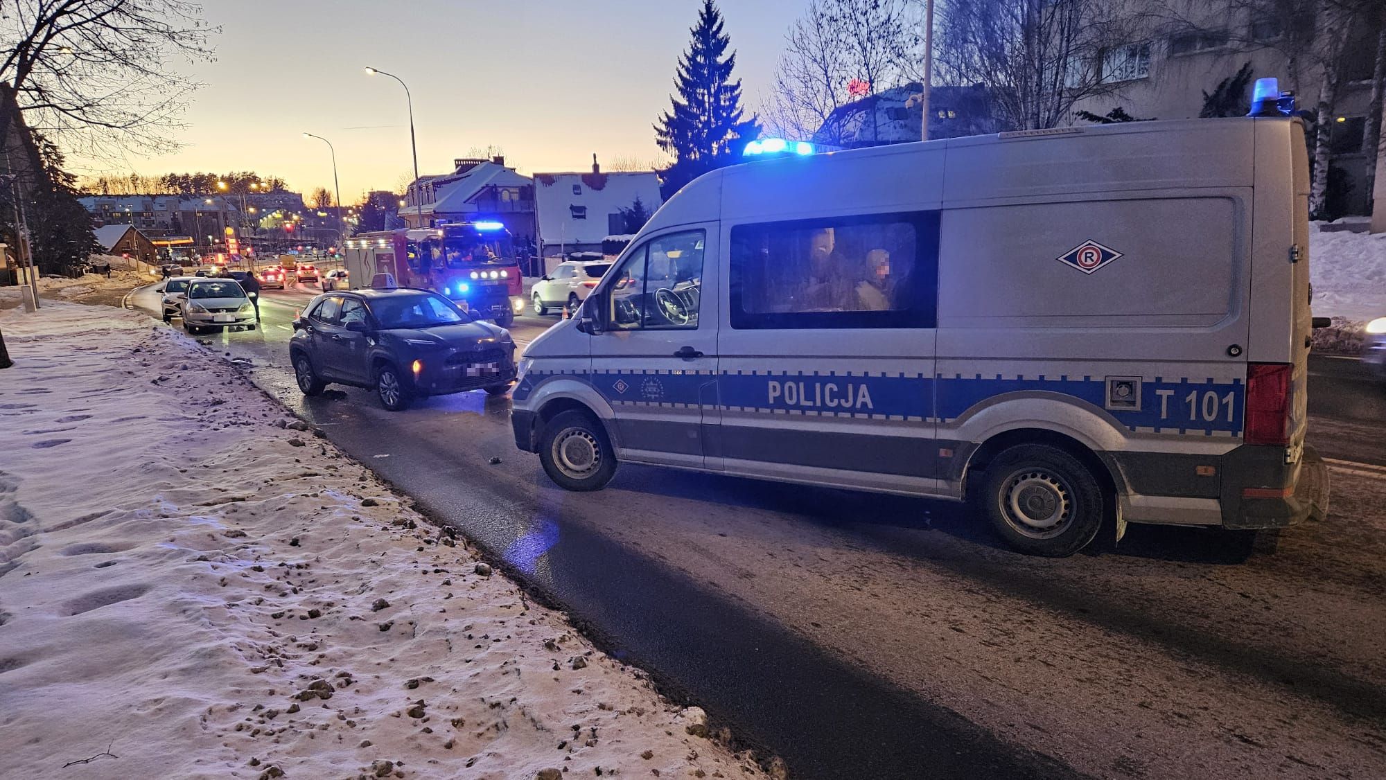 Śmiertelny wypadek na al. Wilczyńskiego w Olsztynie