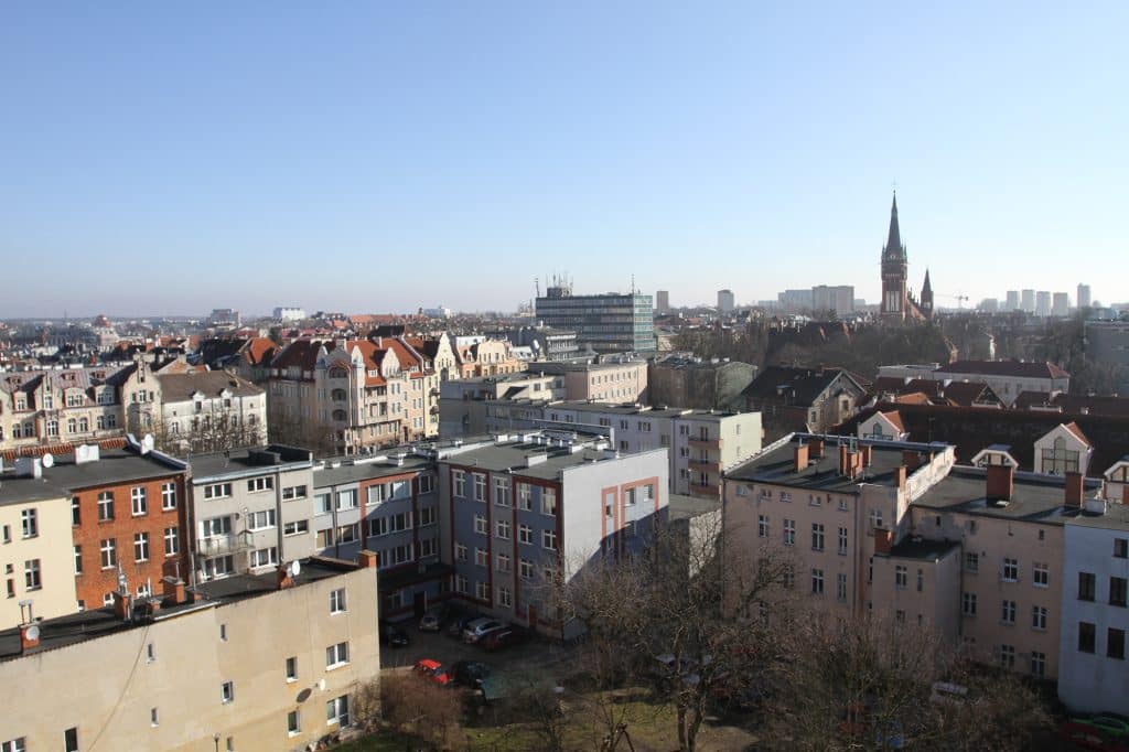 W Olsztynie pod młotek idzie... niemal cały kwartał w ścisłym centrum. - Ktoś właśnie wystawił na sprzedaż cztery wielkie budynki w centrum Olsztyna