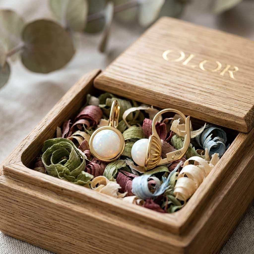 kolczyki złote olor