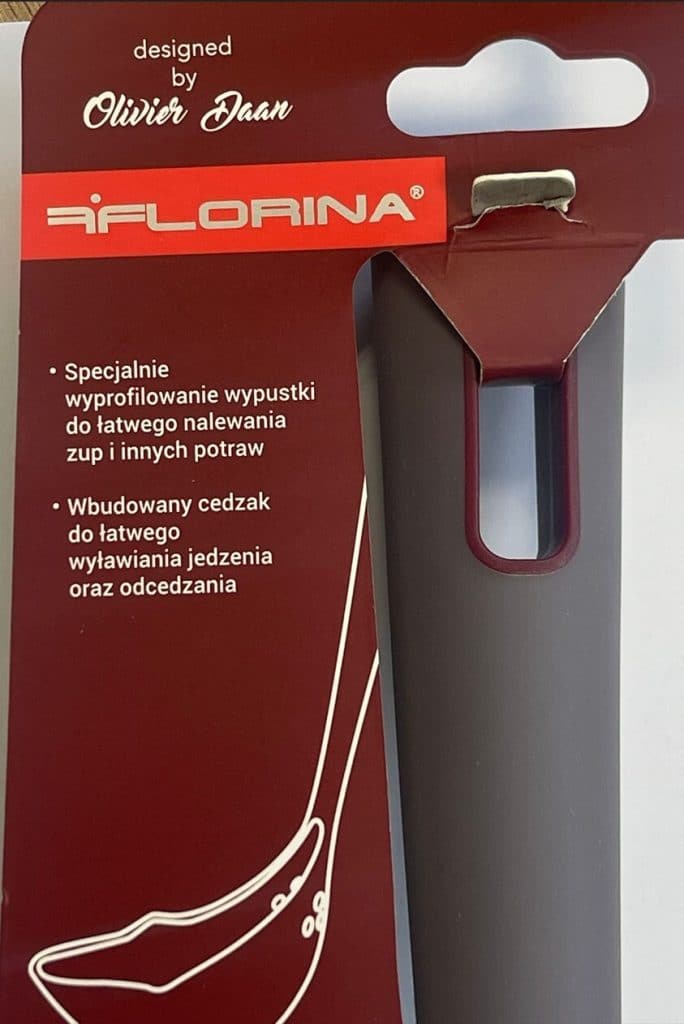 Opakowanie chochli marki Florina z ostrzeżeniem GIS o wycofaniu partii z powodu wykrycia niebezpiecznych substancji.