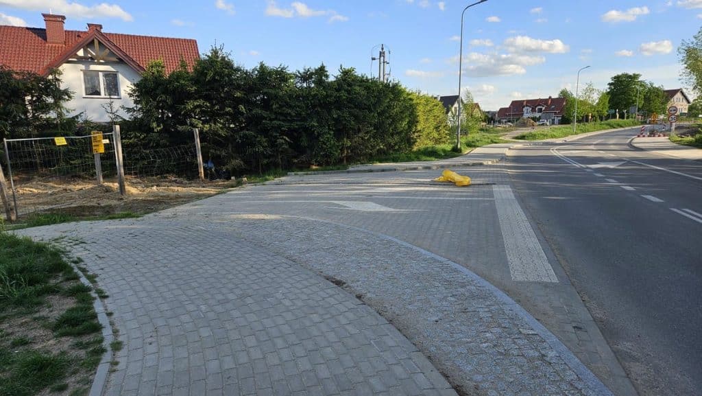 Rozpoczęcie budowy nowego budynku usługowo-handlowego przy ul. Bartąskiej w Olsztynie.