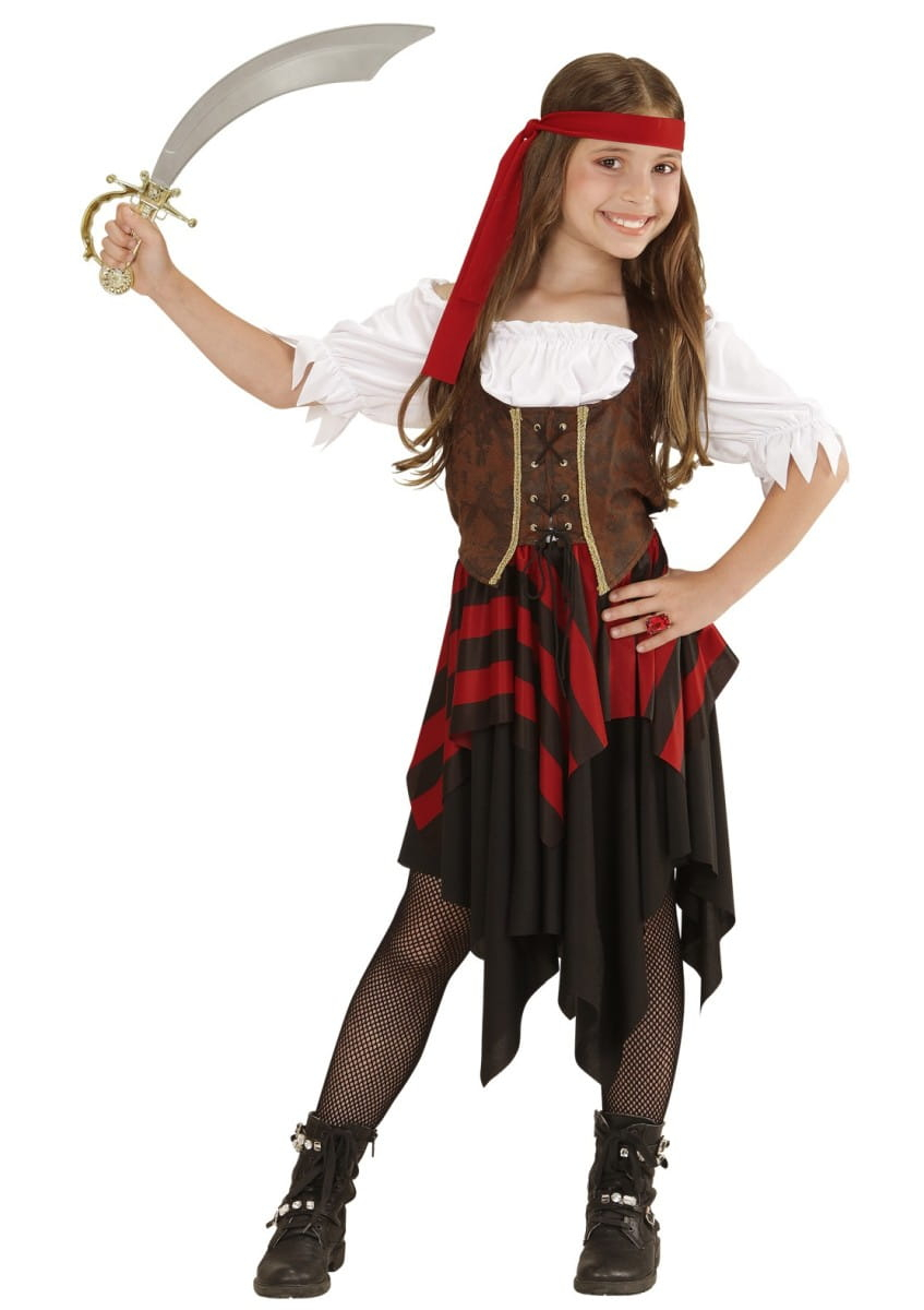 Strój PIRATKI dla dziewczynki