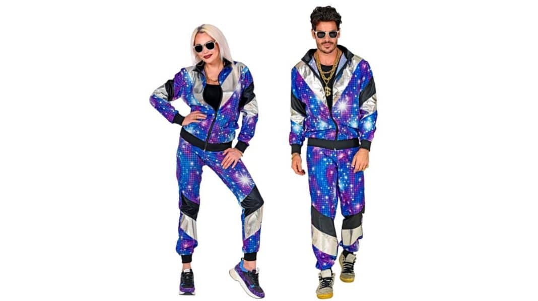 Strój w stylu DISCO komplet dresowy unisex